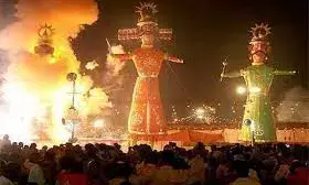 रावण दहन-कोरोना गाइडलाइन जारी: खामोशी से जलेगा रावण... लाउडस्पीकर, डीजे, बैंड-बाजे की अनुमति नहीं, भंडारा भी नहीं कर पाएंगे