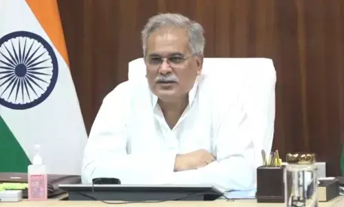 CM भूपेश लाइव: मुख्यमंत्री भूपेश बिलासपुर-इंदौर-बिलासपुर विमान सेवा का कर रहे वर्चुअल शुभारंभ, देखें सीधा प्रसारण...