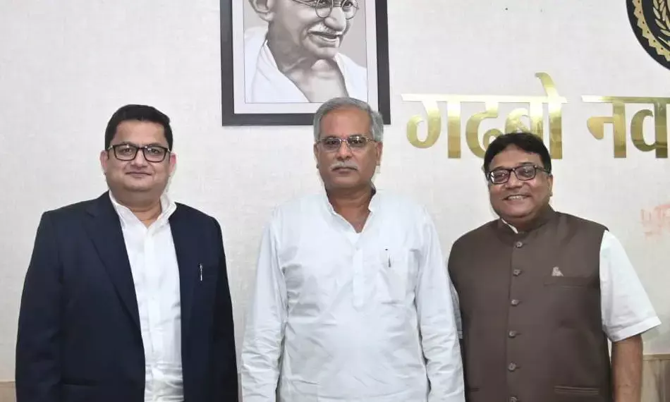 बालको के प्रतिनिधिमंडल सीईओ अभिजीत पति की अगुवाई में मुख्यमंत्री भूपेश बघेल से की मुलाकात, विभिन्न मुद्दों पर हुई चर्चा