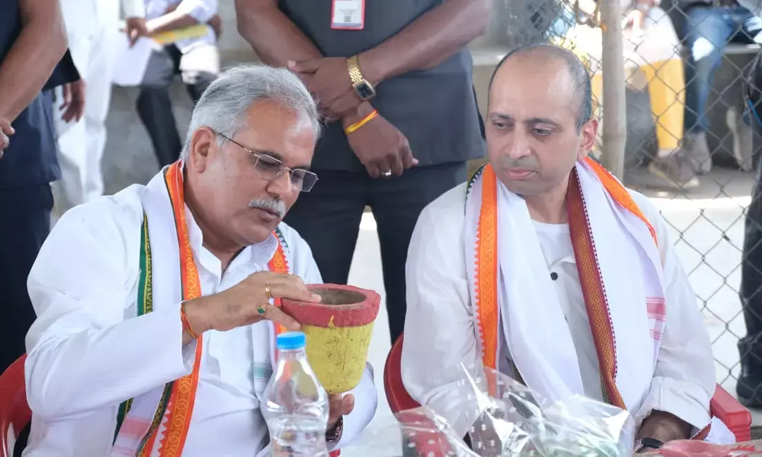 महिलाओं का कान्फिडेंस देख राहुल के रणनीतिक सलाहकार भी दंग, गोठान और मल्टी एक्टिविटी सेंटर का किया निरीक्षण, योजनाओं को सराहा