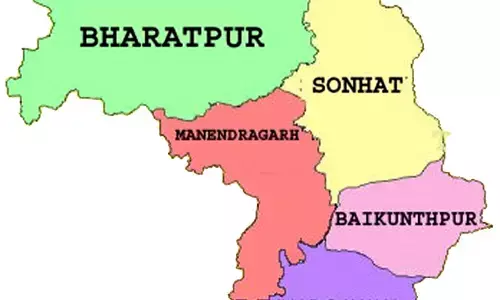 CG-तीन ब्लॉक पाँच तहसील-BIG BREAKING: प्रस्तावित मनेंद्रगढ़ चिरमिरी भरतपुर के लिए प्रस्ताव राज्य सरकार को भेजा गया..तीन ब्लॉक पाँच तहसील और 101 पटवारी हल्के का प्रस्ताव रवाना