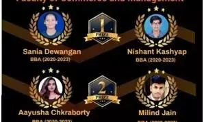 कलिंगा विश्वविद्यालय रायपुर में बीबीए तृतीय सेमेस्टर के छात्रों के लिए ब्रांडिंग प्रतियोगिता का आयोजन