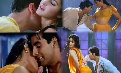 टिप-टिप बरसा पानी: कटरीना कैफ पानी में अक्षय कुमार के साथ रोमांस करती दिखीं, कटरीना पर अब भी भारी हुई रवीना टंडन....... देखें VIDEO