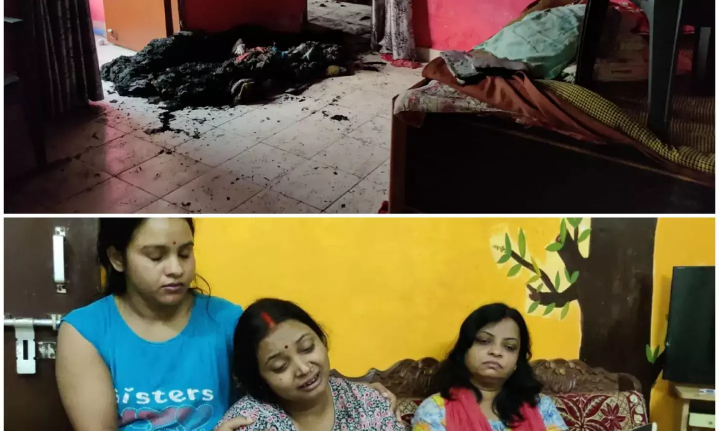 हेड कॉन्स्टेबल की बेटी जिंदा जली: घर मे सो रही बेटी के कमरे में लगी भीषण आग, जलकर हुई मौत...पुलिस जांच में जुटी