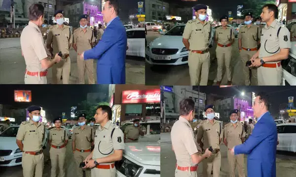 CM भूपेश का आदेश और परिपालन में उतरी राजधानी पुलिस: मुख्यमंत्री बघेल ने कहा था -शाम को सड़कों पर दिखे पुलिस अधिकारी.. आईजी और कप्तान टीम सहित उतरे सड़कों पर
