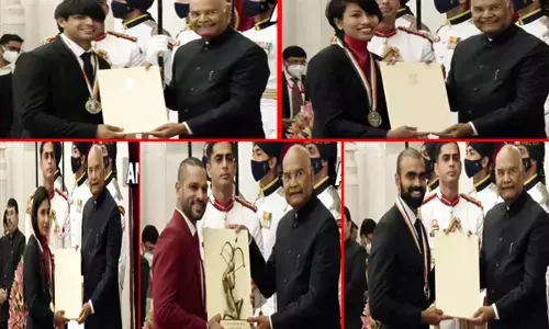 35 को अर्जुन अवॉर्ड, 12 को खेल रत्न: राष्ट्रपति कोविंद ने 62 खिलाड़ियों को सम्मानित किया...