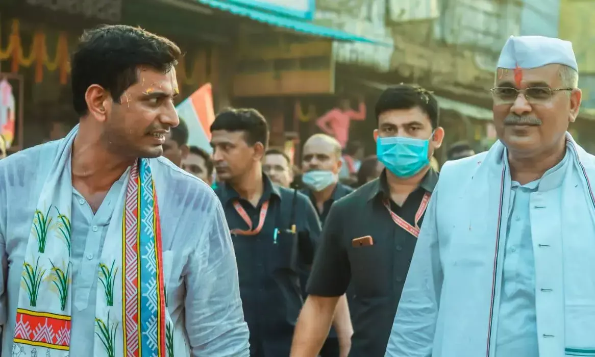 भुपेश बघेल के समर्थन में उमड़ा जन सैलाब, मँहगाई के विरोध में पूरी भिलाई शामिल हुई पदयात्रा में