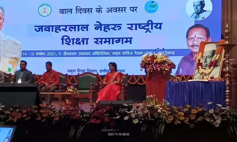 शिक्षा समागम में अटल टिंकरिंग लैब के प्रोजेक्ट मॉडल को मिली सराहना, स्मार्ट सिटी के रूप में इस मॉडल को शामिल गया गया