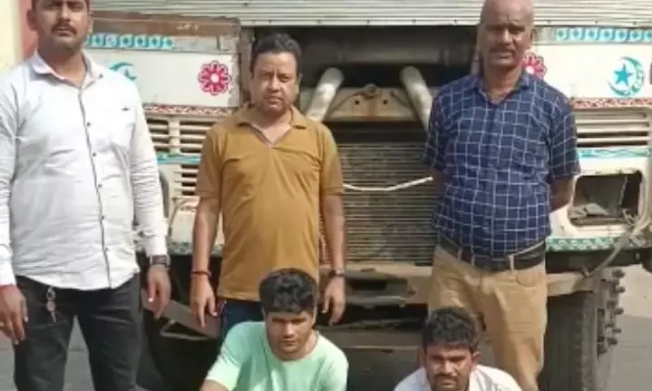 अंतर्राज्यीय ट्रक चोर गिरोह के दो सदस्य पकड़ाए...चोरी कर भाग रहे थे दूसरे राज्य, पुलिस ने बिलासपुर से पकड़ा...ट्रक भी बरामद