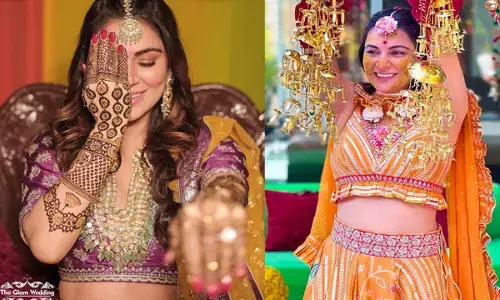 कुंडली भाग्य फेम श्रद्धा आर्या की मेहंदी सेरेमनी की रात वाली तस्वीरें-वीडियो वायरल, आज लेंगी सात फेरे... अंजुम फकीह ने जमकर किया डांस..