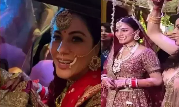 मांग में सिंदूर सजाकर मायके से विदा हुईं श्रद्धा आर्या, आंसू का तो एक कतरा भी नहीं... एक्ट्रेस का रिएक्शन देखकर चौंके लोग.... देखे VIDEO