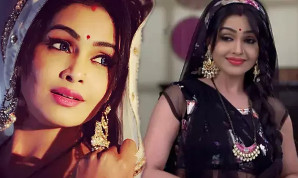 भाभीजी घर पर हैं फ्रेम की, अंगूरी भाभी ने लाल साड़ी पहन कर दिखाई HOT पोज... देखें दिलकश फोटोज...