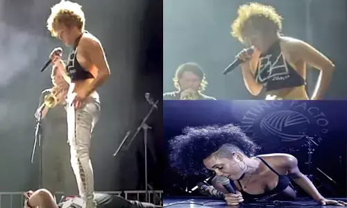 महिला सिंगर ने लाइव शो के दौरान की बेशर्मी की सारी हदें पार... वीडियो वायरल होने के बाद मांगी माफी, बोली...