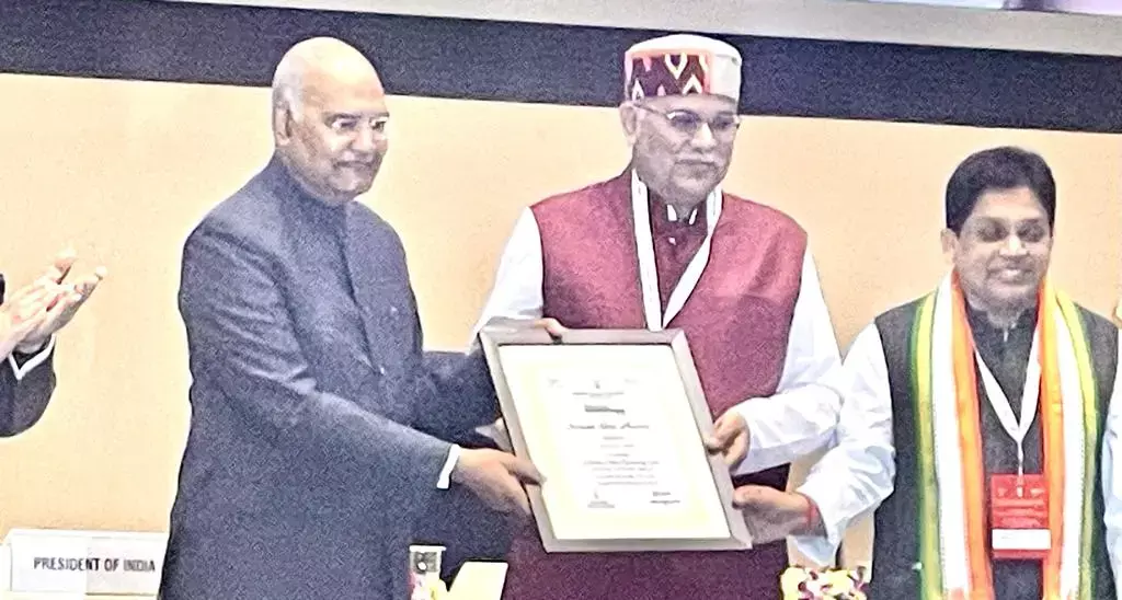 Chhattisgarh CM Bhupesh Baghel receives national Swachhta Award from President, Chhattisgarh awarded Cleanest State of India