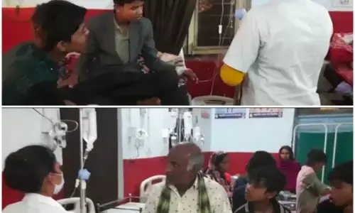 बारातियों को उल्टी और दस्त: बारात आये लोगों ने खाया खाना, फिर अचानक होने लगी उल्टी और दस्त...18 को कराया गया हॉस्पिटल में भर्ती....