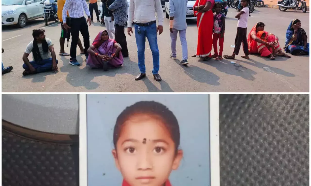 छात्रा की मौत: मॉर्निंग वॉक पर परिजनों के साथ निकली 12 वर्षीय बच्ची की करेंट से मौत, गार्डन में टहलते वक्त हुई हादसे का शिकार...ग्रामीण अब कर रहे मुआवजे की मांग...