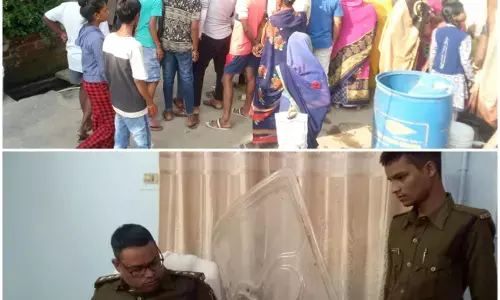 मर्डर: भाई ने बड़े भाई की हसिया से हमला कर उतारा मौत के घाट, गिरफ्तार करने पहुँची पुलिस टीम पर भी हँसिये से किया वार, बाल बाल बचे टीआई,आरक्षक घायल