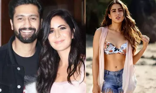 शादी की खबरों के बीच सारा अली खान और विक्की कौशल दिखे एक साथ,  लोगो ने कहा- कटरीना कैफ... देखिये VIDEO