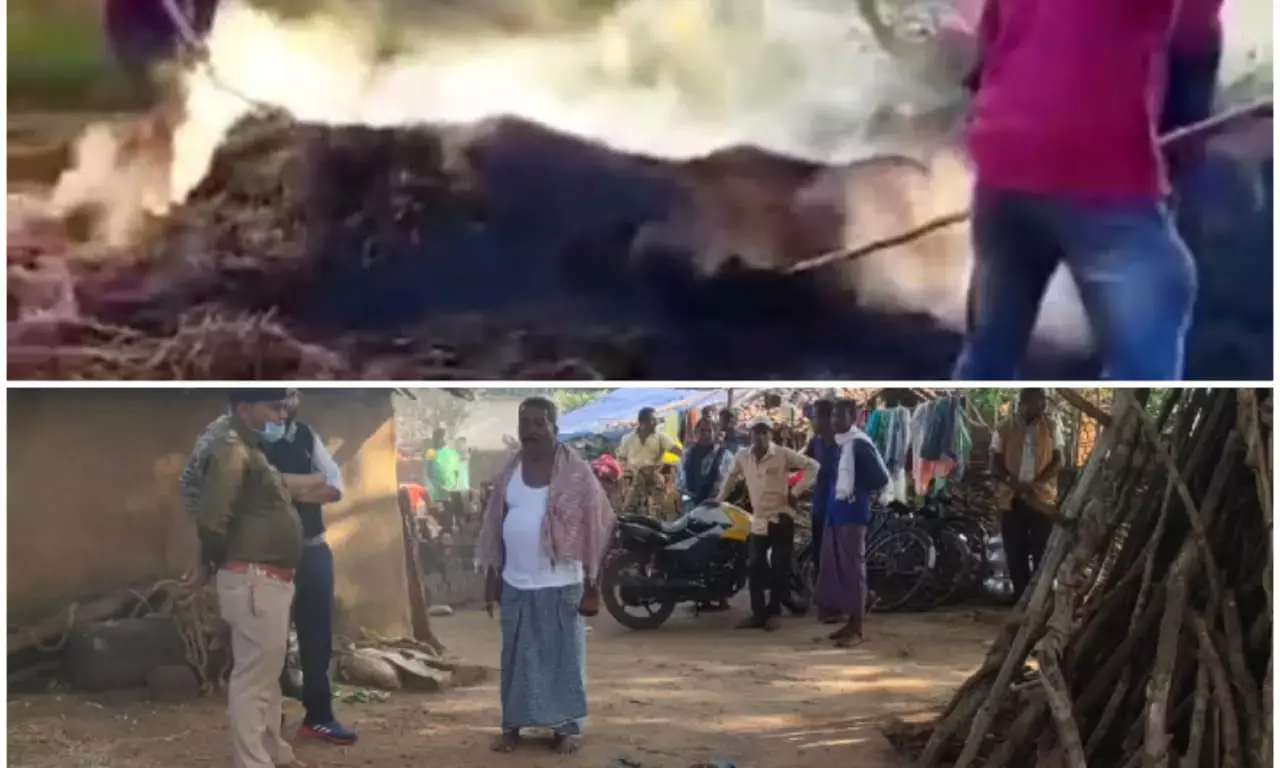 CG-दो बच्चों की जलकर मौत ब्रेकिंग: धान के पैरावट में लगी भीषण आग, खेल रहे तीन बच्चें आये चपेट में, दो की मौत, एक गंभीर