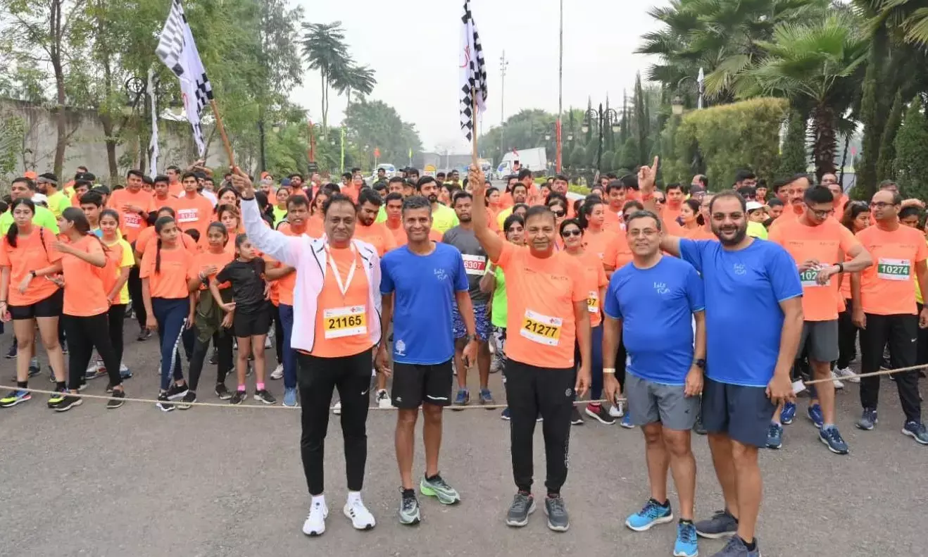 द ग्रेट छत्तीसगढ़ रन में दौड़ा रायपुर, कई जिलों के धावक भी पहुंचे, अबकी ट्रि ऑफ लाइफ था सब्जेक्ट