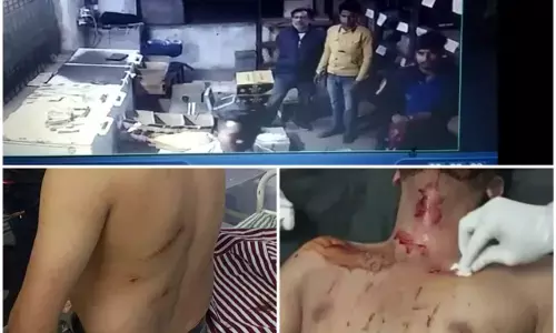 शराब दुकान में रंगदारी, नहीं देने पर धारदार हथियार से हमला...शराब दुकान के दो कर्मचारी घायल....