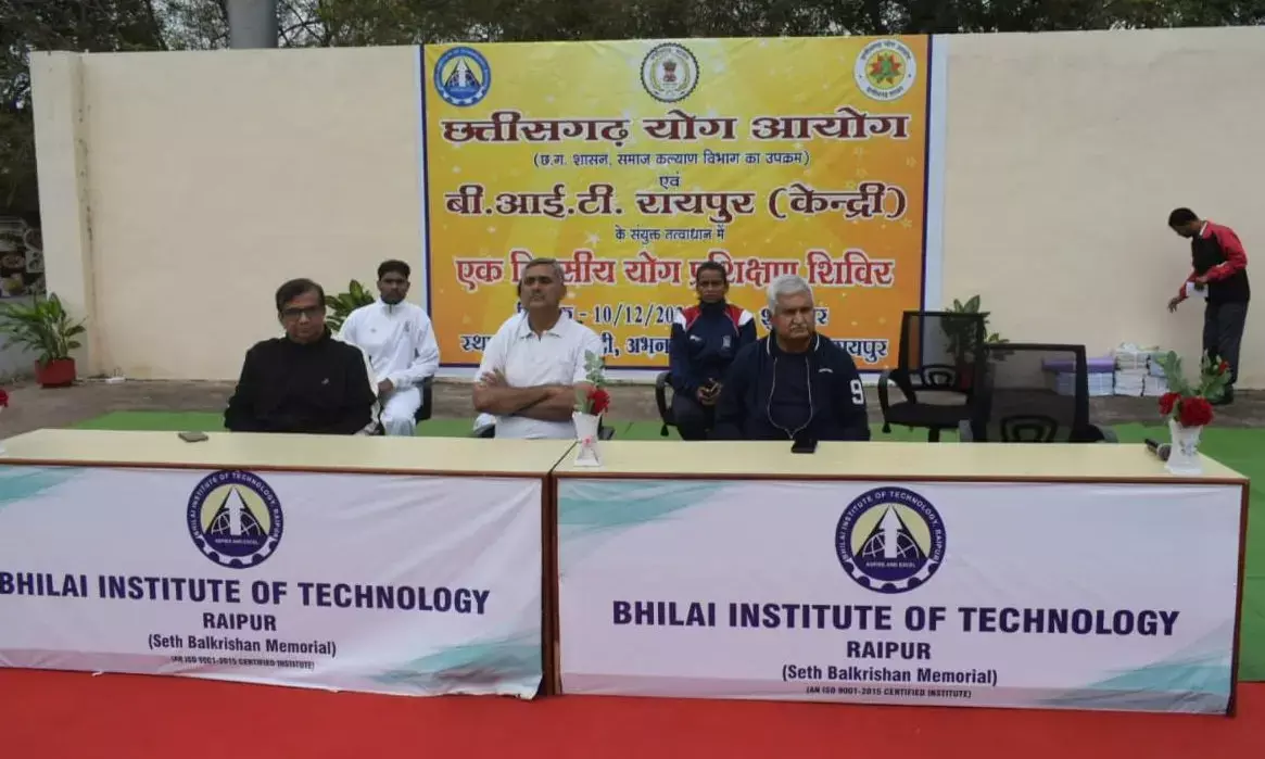 एक दिवसीय योग प्रशिक्षण शिविर का आयोजन....