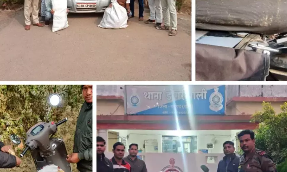 रायगढ़ में 75 किलो गाँजा समेत पाँच गिरफ़्तार..ओड़िसा के सप्लायर और जांजगीर के गाँजा ख़रीदार पर भी FIR
