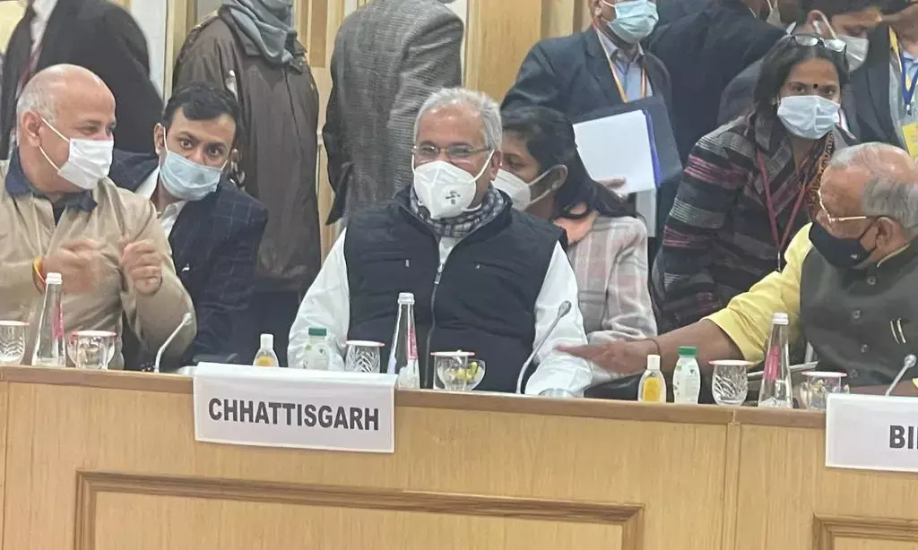 सीएम भूपेश ने वित्त मंत्रियों की मीटिंग में दिया सूझाव, जीएसटी से हुई राजस्व हानि की क्षतिपूर्ति 2022 के बाद भी पांच वर्षों के लिए जारी रखा जाए