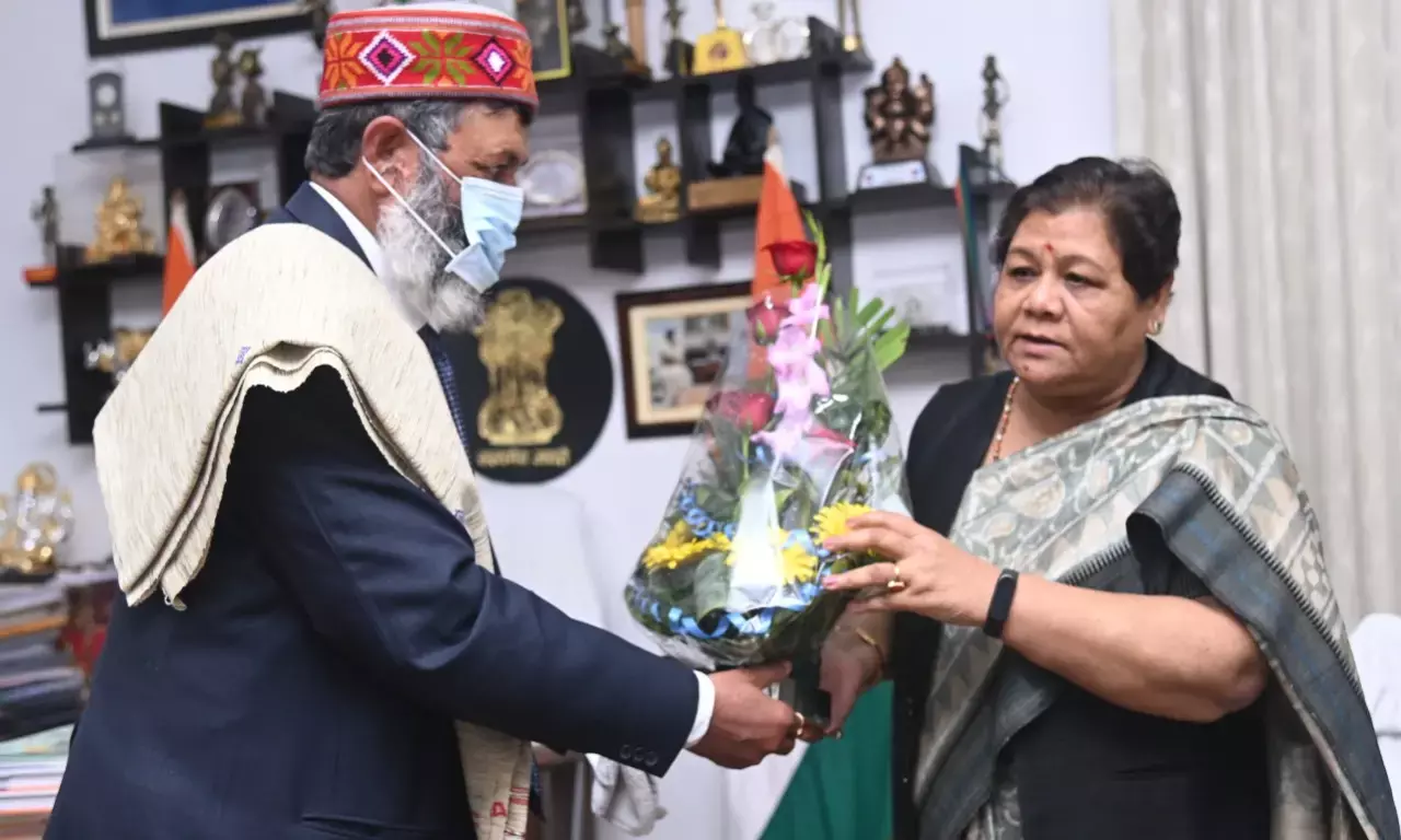 राज्यपाल को कुलपतियों ने दी नये साल की शुभकामनाएं