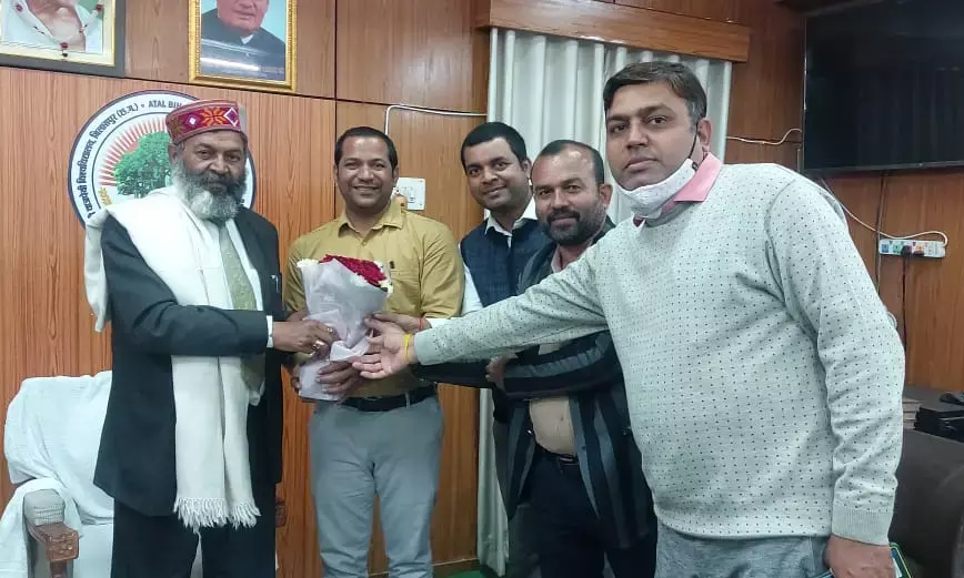 आचार्य अरुण दिवाकर नाथ वाजपेयी को Indian Economic Association के अध्यक्ष पद पर निर्वाचित...