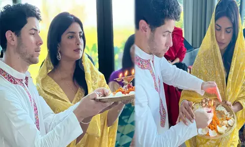 विदेशी शेफ संग आरती करती दिखीं प्रियंका चोपड़ा, वायरल वीडियो को देख फैंस कर रहे जमकर तारीफ... देखें VIDEO