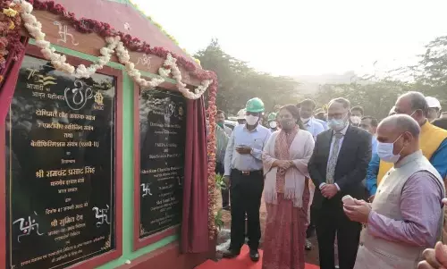 Steel Minister Ram Chandra Prasad Visits NMDC Iron Ore Mines in Karnataka