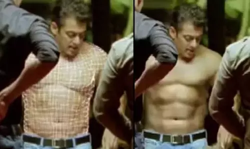 सलमान खान लगाते हैं नकली सिक्स पैक ऐब्स?... देखें वीडियो, इस एक्टर ने उड़ाया मजाक...
