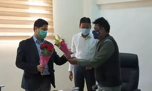 रायपुर स्मार्ट सिटी लि के नवनियुक्त प्रबंध संचालक अभिजीत सिंह ने ग्रहण किया पदभार