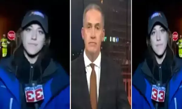 महिला रिपॉर्टर को तेज रफ्तार कार ने मारी जोरदार टक्कर, उठकर फिर से करने लगी लाइव रिपोर्टिंग...देखें ये वीडियो