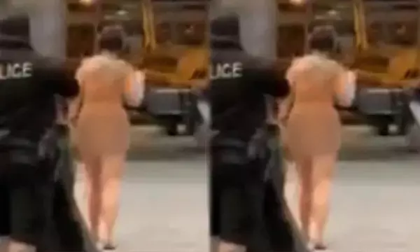 अजीबो गरीब : एयरपोर्ट पर बिना कपड़ों के नाचने लगी महिला, फिर की ऐसी हरकत... लोगों ने देख बना डाला वीडियो... जानिए