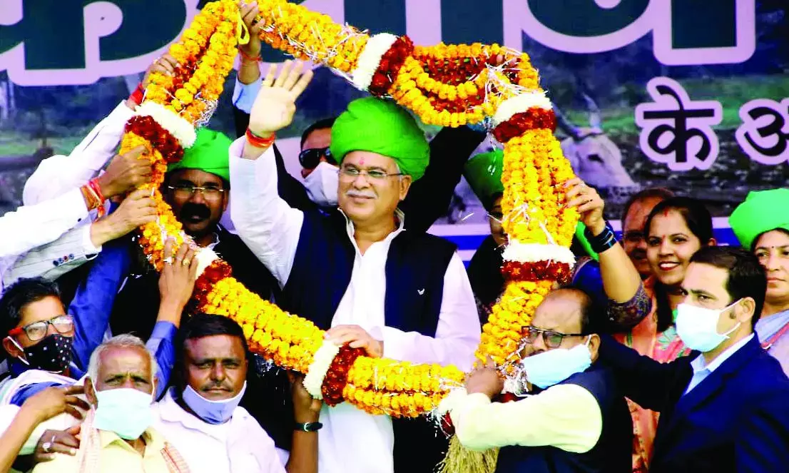 छत्तीसगढ़िया मॉडल... देश में कम बेरोजगारी वाले राज्यों में छत्तीसगढ़ चौथे नंबर पर, राज्य में बेरोजगारी दर मात्र 2.1%, जबकि देश में 7.91%