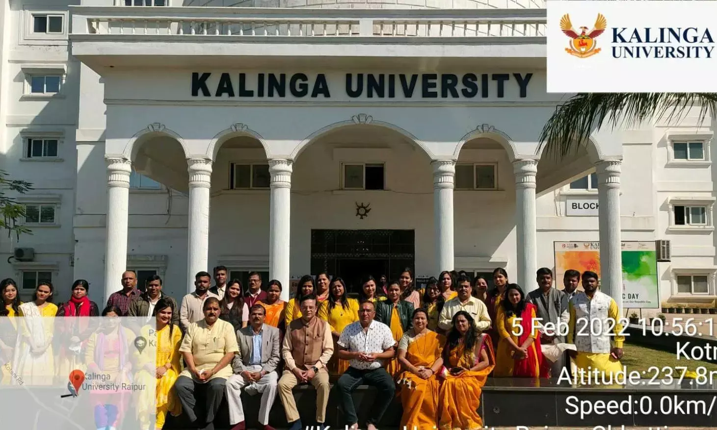 कलिंगा विश्वविद्यालय में हर्षोल्लास के साथ मनाया गया बसंत पंचमी महोत्सव और महाकवि निराला जयंती