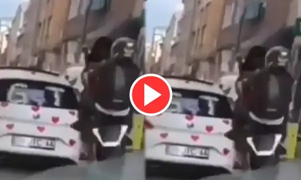 बाइक सवार दिखा रहा था हीरोपंती.... स्टंट के चक्कर में औंधेमुंह गिरा, युवक का हुआ बुरा हाल.... देखें VIDEO