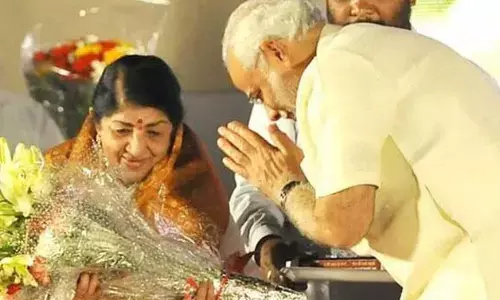 लता दीदी की अंतिम विदाई कुछ देर में प्रधानमंत्री मोदी का ट्वीट -दीदी को अंतिम आदरांजली देने मुंबई जा रहा हूँ
