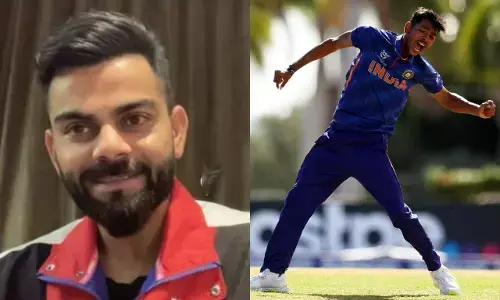 U19 वर्ल्ड कप 2022: विराट कोहली से रवि कुमार.... पूछा- क्या है आपकी कमजोरी?,  मिला ये मजेदार जवाब... देखें