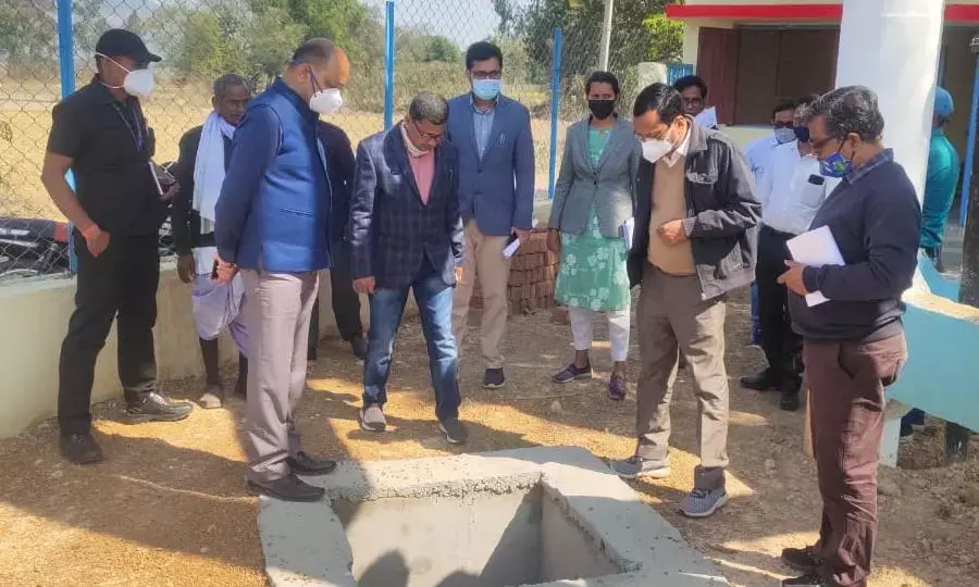 अपर मुख्यसचिव ने किया जल जीवन मिशन के कार्यो का निरीक्षण, बेहतर क्रियान्वयन के दिये निर्देश