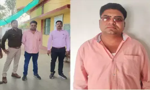 गृहमंत्री की धौंस दिखा सिपाहियों से गाली गलौज करने वाला कांग्रेसी नेता मध्यप्रदेश भागने के फेर में डोंगरगाँव से धराया..