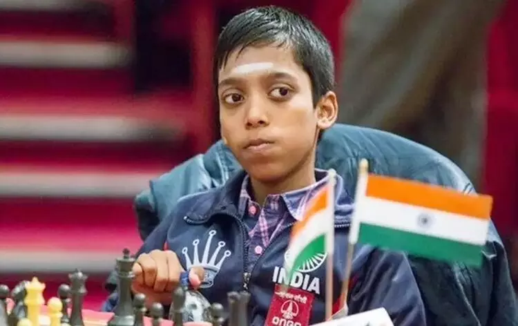 प्रधानमंत्री मोदी ने प्रगनानन्दा को दी बधाई, विश्व चैंपियन मैग्नस कार्ल्सन को हराया था प्रधानमंत्री मोदी ने प्रगनानन्दा को दी बधाई, विश्व चैंपियन मैग्नस कार्ल्सन को हराया था