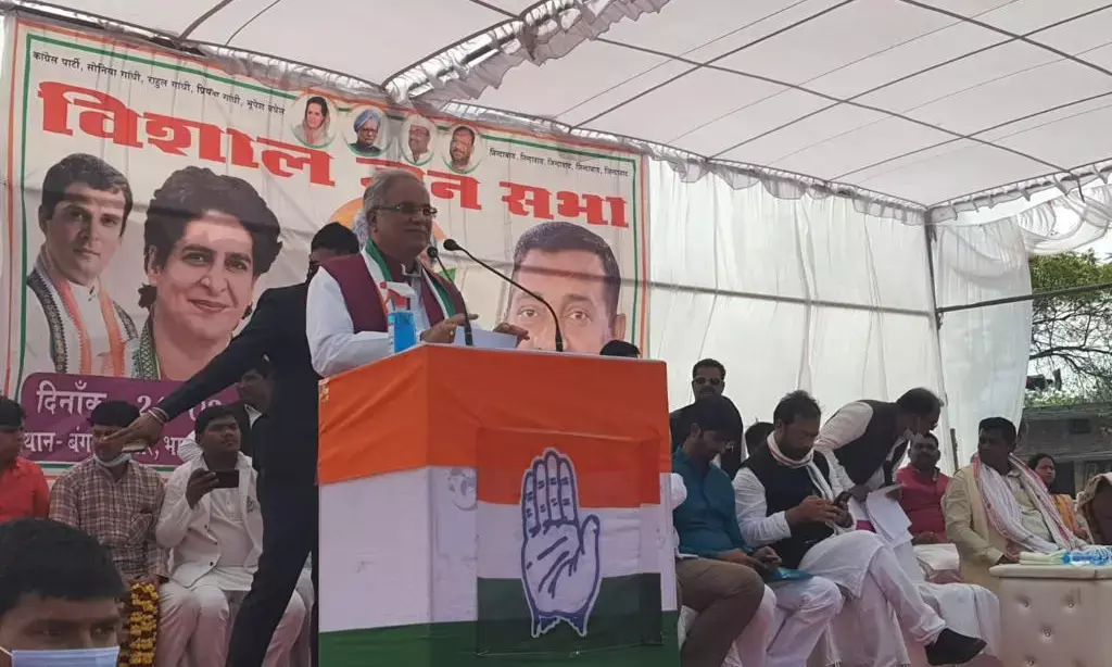 बुलडोजर चलाने वाले किसी का उद्धार नहीं कर सकते- CM भूपेश बघेल बोले- पश्चिम यूपी से शुरू हुई यह बदलाव की लड़ाई पूर्वी यूपी में समाप्त होगी