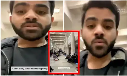 VIDEO: खार्किव में फंसे भारतीय छात्र ने सुनाई आपबीती, लगाई मदद की गुहार... बोला- सुनाई दे रही बम धमाकों की आवाज़