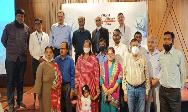 मरीजों के साथ मनाया गया विश्व किडनी दिवस