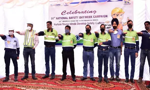 51वें राष्ट्रीय सुरक्षा सप्ताह पर बालको में अनेक कार्यक्रम...