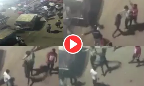 VIDEO- दबंगई का वीडियो बनाने वाले छात्र की दबंगों ने कर दी जमकर पिटाई... मुकदमा दर्ज
