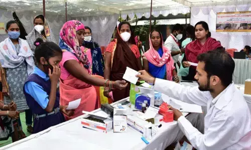 बालको के निःषुल्क स्वास्थ्य षिविरों से लगभग 5000 लाभान्वित...
